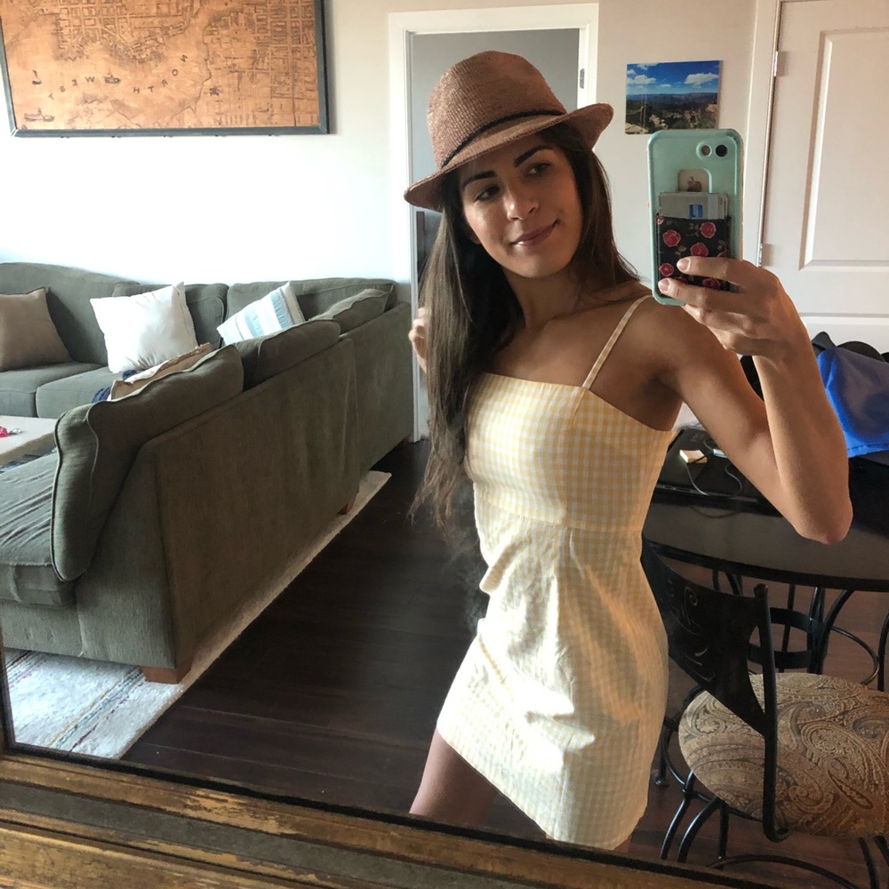 Lioness || Gingham Mini Dress